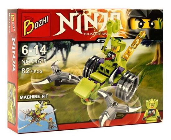 Конструктор "Ninja" 116-5, 82 детали
