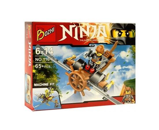 Конструктор "Ninja" 116-6, 65 деталей