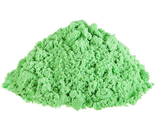 Марсианский песок с формочками, зеленый цвет 500 г