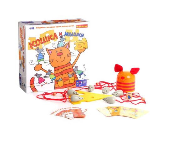 Настольная игра "Кошка и мышки"