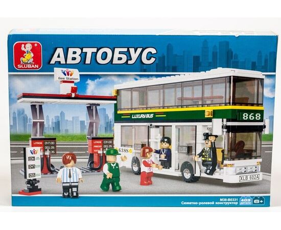 Конструктор "Автобус", 403 детали
