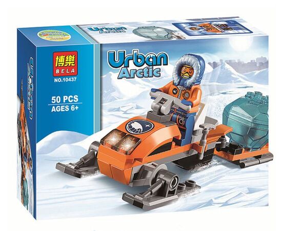 Конструктор Bela "Арктический снегоход" 50 деталей
