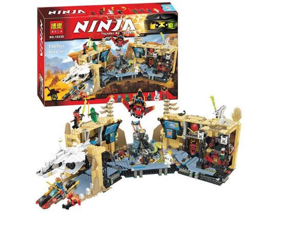 Конструктор Bela "Ninja" 1310 деталей