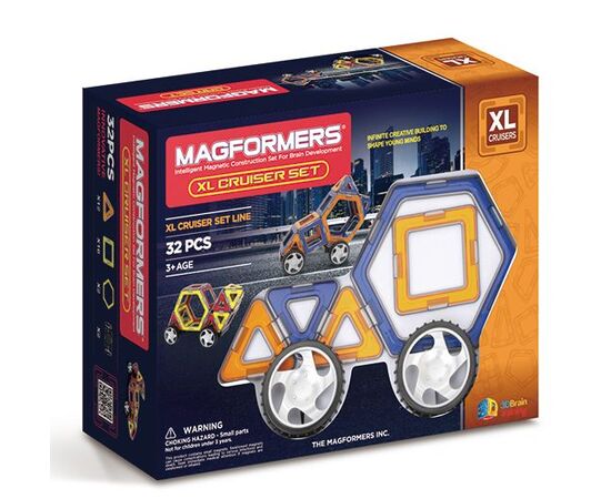 Магнитный конструктор Magformers "Машины" 32 детали