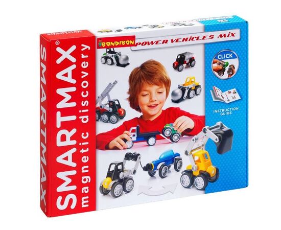 Магнитный конструктор Smartmax "Мощная техника"