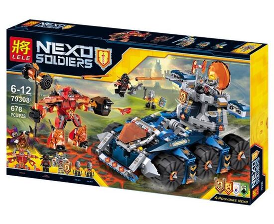 Конструктор Bela "Nexo Knight", 678 деталей