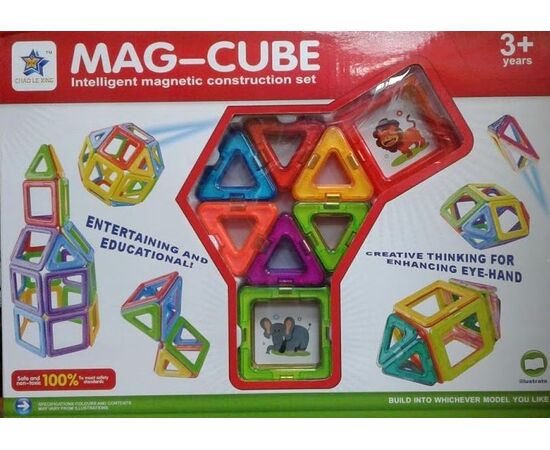 Магнитный конструктор 36 деталей "Mag-Cube"
