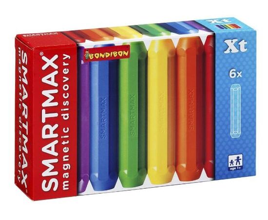 Магнитный конструктор "Smartmax" 6 больших палочек