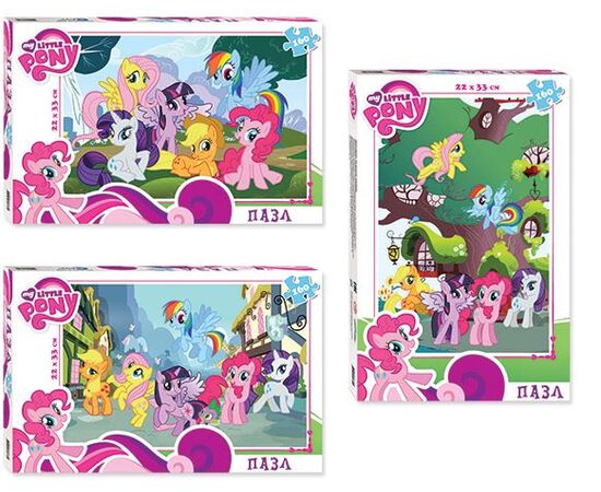 Пазл из 160 деталей "My little Pony"