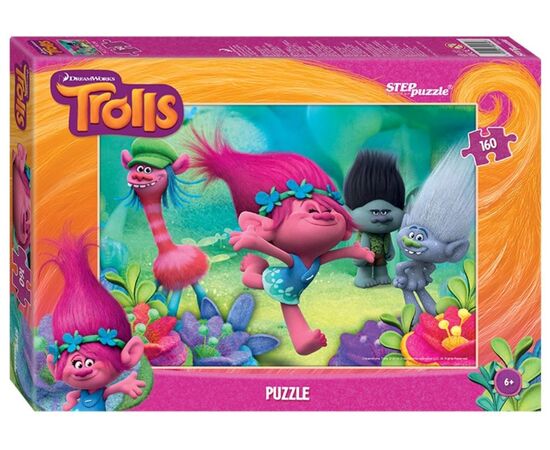 Пазл "Trolls" 160 деталей
