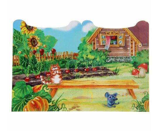 Игра - сказка "Курочка Ряба" с многоразовыми наклейками