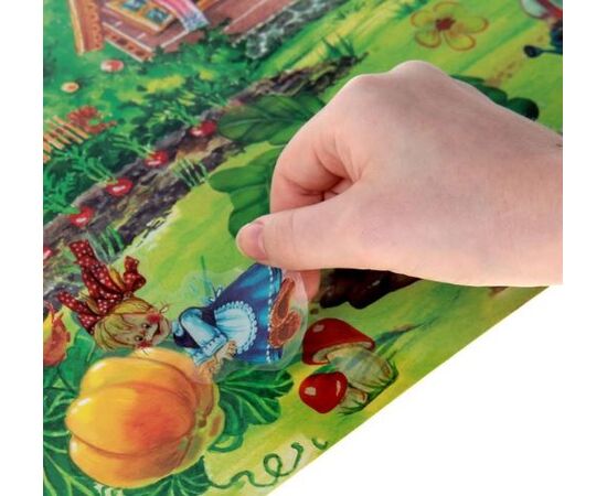 Игра - сказка "Репка" с многоразовыми наклейками