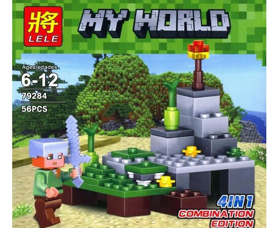 Конструктор "My world" 56 деталей 79284-3