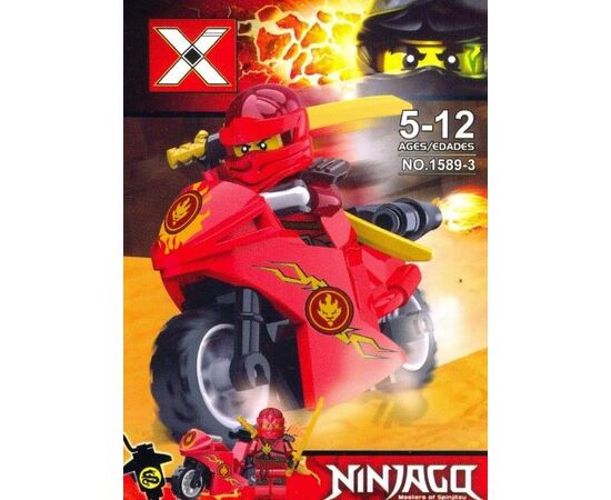Конструктор "Ninjago" на мотоцикле 1589-3
