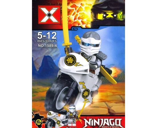 Конструктор "Ninjago" на мотоцикле 1589-4