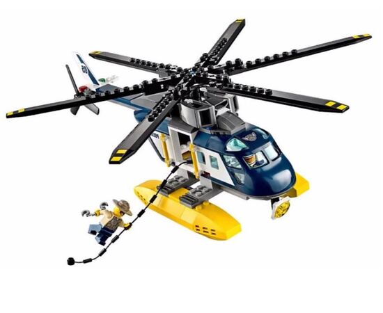 Конструктор LEGO City "Погоня на полицейском вертолете"