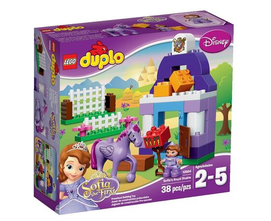 Конструктор LEGO Duplo "Королевская конюшня Софии Прекрасной"