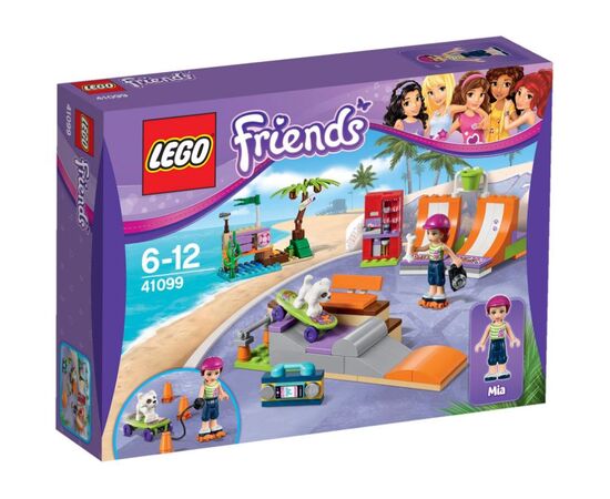Конструктор LEGO Friends "Скейт-парк в Хартлейк Сити"