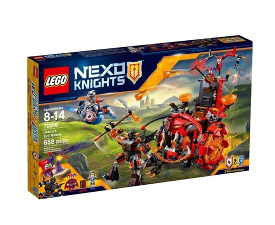 Конструктор LEGO Nexo Knights "Зломобиль Джестро"