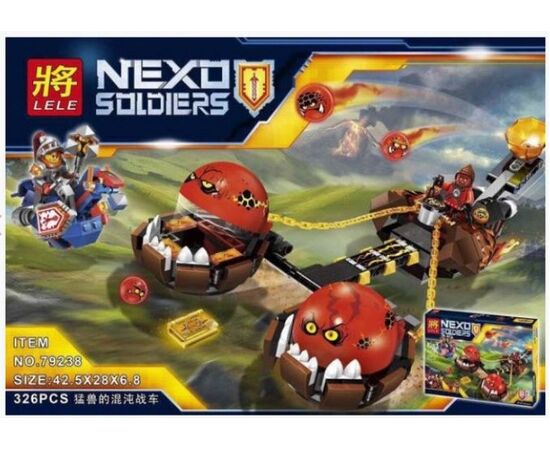 Конструктор "Nexo Soldiers" 326 деталей