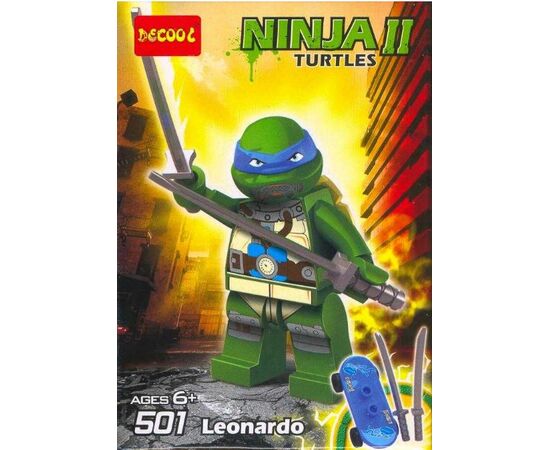 Конструктор "Ninja Turtles" Леонардо 501