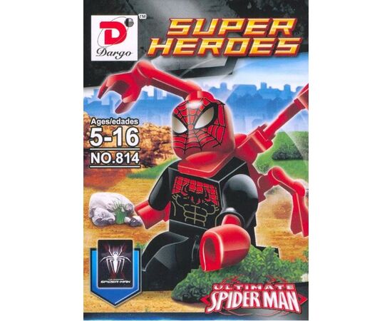 Конструктор "Super Heroes" Человек-паук 814