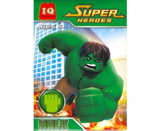 Конструктор "Super Heroes" Халк IQ blocks