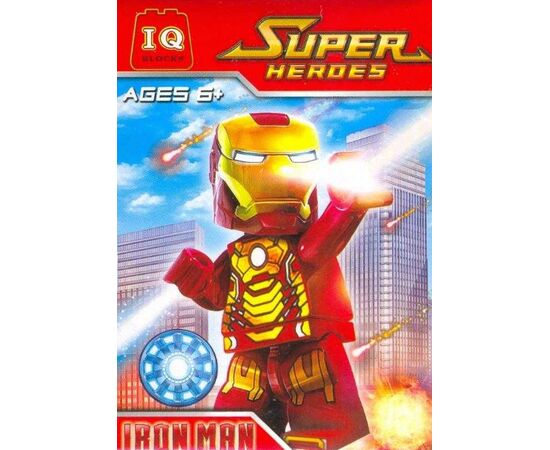 Конструктор "Super Heroes" Железный человек IQ blocks