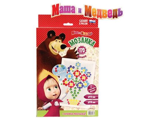 Мозаика "Маша и медведь" 170 фишек