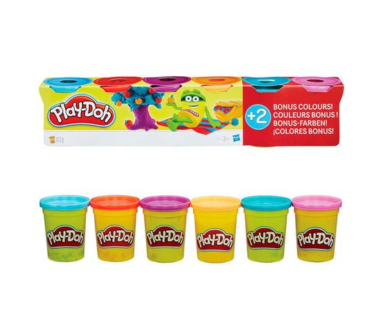 Пластилин Play-Doh набор для лепки из 6 цветов