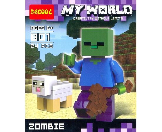 Конструктор 801 "My world" 24 детали