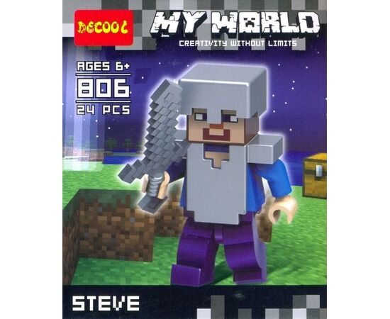 Конструктор 806 "My world" 24 детали