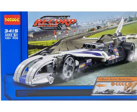 Конструктор Decool "Record Breaker" 125 деталей