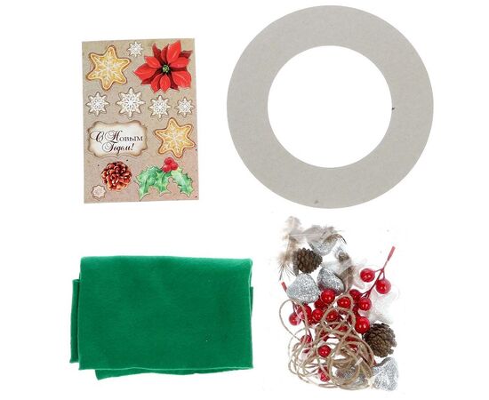 Набор для создания новогоднего венка "Christmas Eve"
