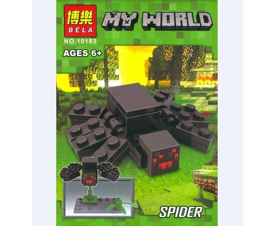 Конструктор "My world: Spider" BELA 10183