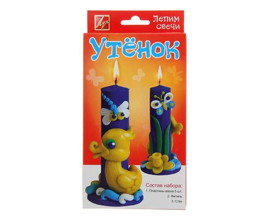 Лепим свечу "Утенок"