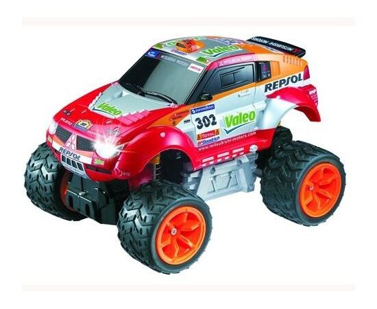 Машинка на радиоуправлении "Mitsubishi 2006 Dakar" 1:28