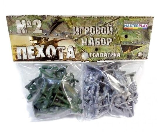 Набор солдатиков "Пехота" 28 шт