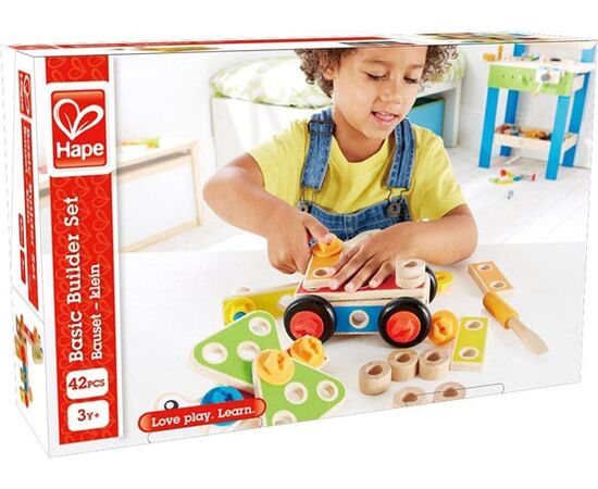 Конструктор из дерева Hape, 42 детали
