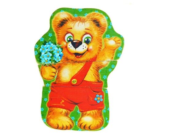 Пазл магнитный "Медвежонок"