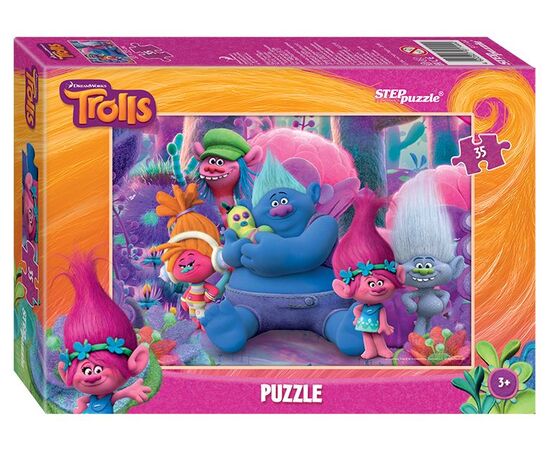 Пазл "Trolls" 35 деталей