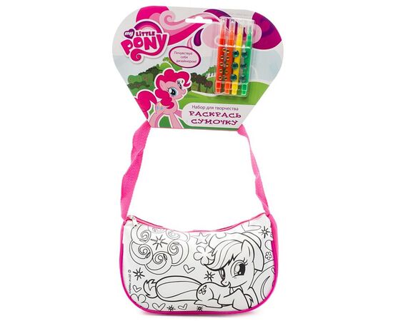 Роспись сумочки "My little pony"