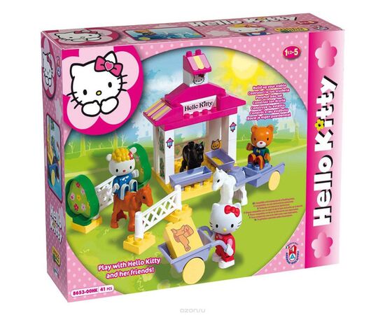Конструктор "Hello Kitty. Ферма" 41 деталь