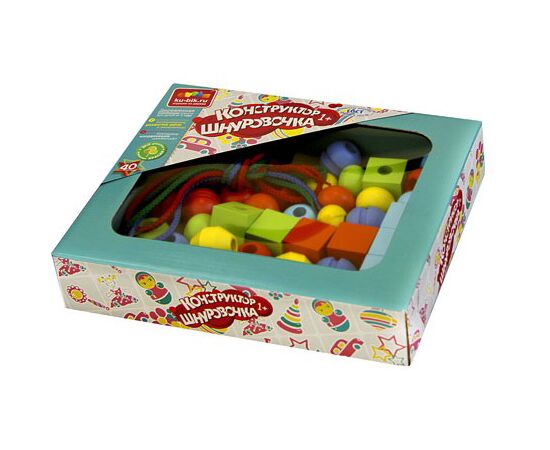 Конструктор - шнуровочка "Классика" 40 деталей