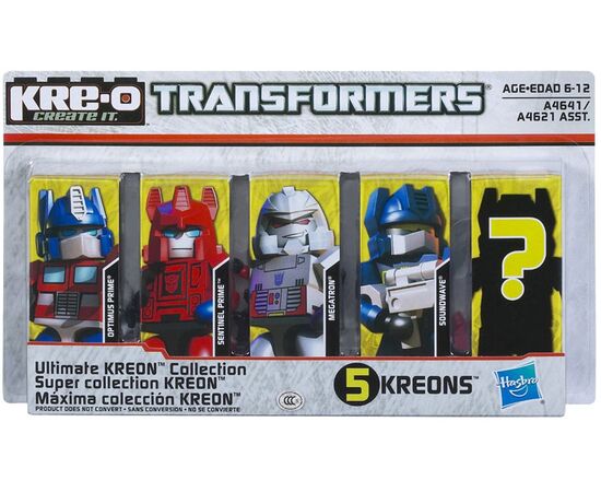 Конструктор "Transformers" 5 человечков
