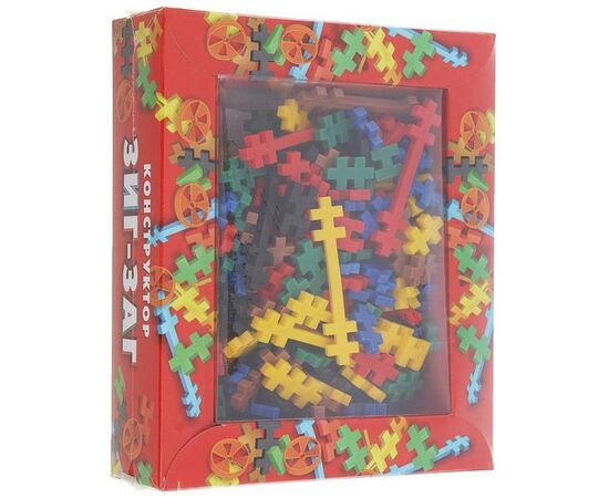 Конструктор "Зиг - заг" 250 элементов
