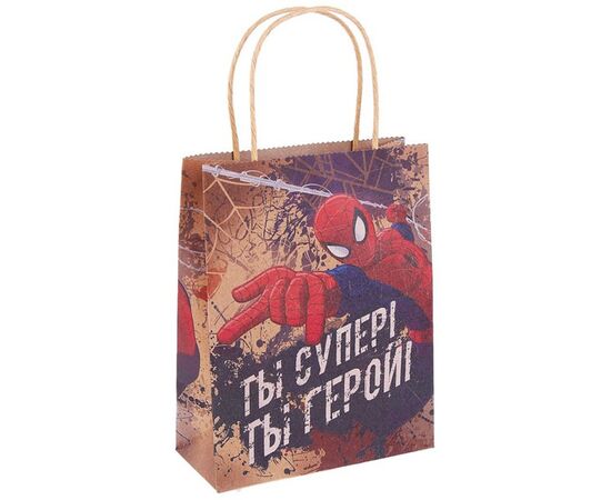 Подарочный пакет "Человек паук"
