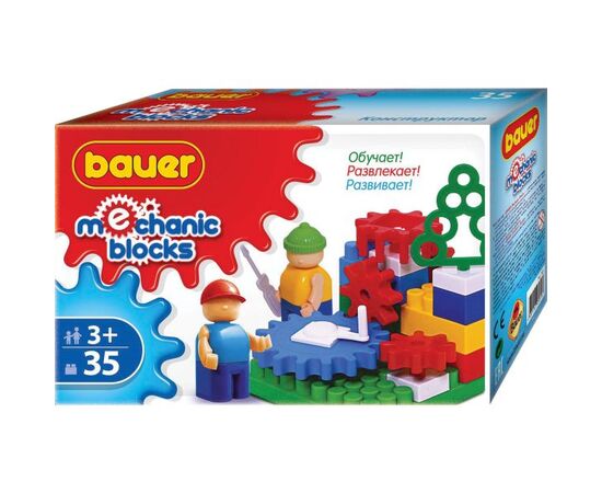 Конструктор Mechanic bloks 35 деталей