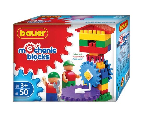 Конструктор Mechanic bloks 50 деталей