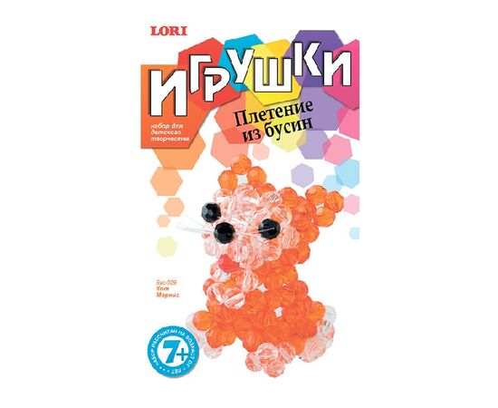 Плетение из бусин "Кот маркиз"